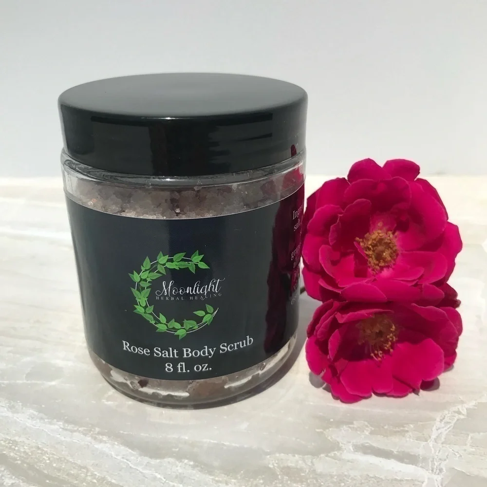 Handmade Bath Salts, Body Scrubs
